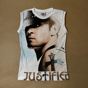 Vintage Justin Timberlake Band Tour T-Shirt Tank Giant Tag Justited 2000s y2k Gr. M - Bild 1 von 4