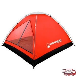 Tienda de campaña impermeable para 2 personas fácil configuración tienda domo exterior liviana nueva - Imagen 1 de 7