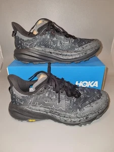 Hoka Speedgoat 6 GTX EVO Men’s Shoe Goretex Trail/Running Sneaker Black Size 7.5 - Picture 1 of 14