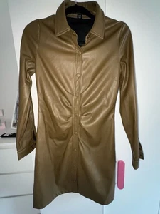 Damen Lederjacke In Dunkelgrün GR.36 - Bild 1 von 2