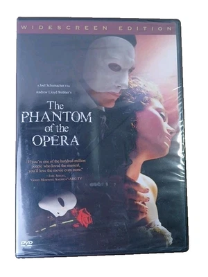 Andrew Lloyd Webbers The Phantom of the Opera (DVD, Widescreen) New Sealed - Image 1 of 2