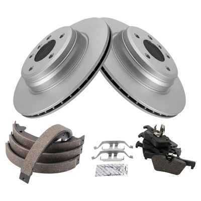 TRQ BKA54037 Disc Brake Kit For BMW 428i Gran Coupe 2015-2016 Rear 34206799809 Foto 1 de 4