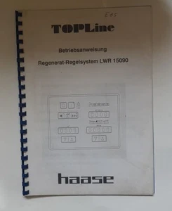 TOPLine Haase Betriebsanweisung Regenerat-Regelsystem LWR 15090 - Picture 1 of 1