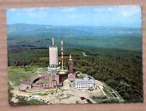 Grober Feldberg Taunus Transmitter Germany Vtg Postcard Scalloped Edge Unused - Picture 1 of 2