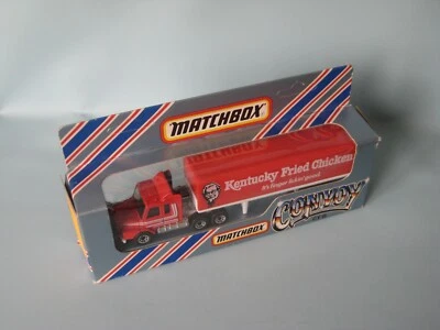 Matchbox Convoy Scania Box Truck KFC Kentucky Fried Chicken Boxed 155mm CY-16 e - Image 1 of 4