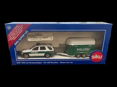 Siku 2310 Police Polizei 梅赛德斯 SUV 带马拖车 & 马匹超级系列 — 第 1/4 张图片