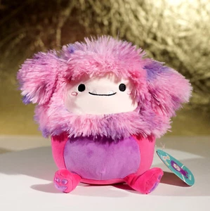NEU Squishmallows Kellytoy 8 Zoll Woxie the Bigfoot Plüschtier mit Etikett - Bild 1 von 4