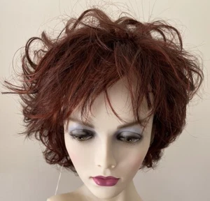 Sandie Wig By Noriko, Burgundy Rosa - Picture 1 of 10