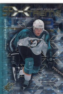 Teemu Selanne 1999 Upper Deck Spx "Spxtreme" XT4 Anaheim Ducks