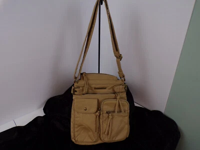 Purse Crossbody MONTANA WEST Tan Shoulder Bag Very Soft - Image 1 of 4