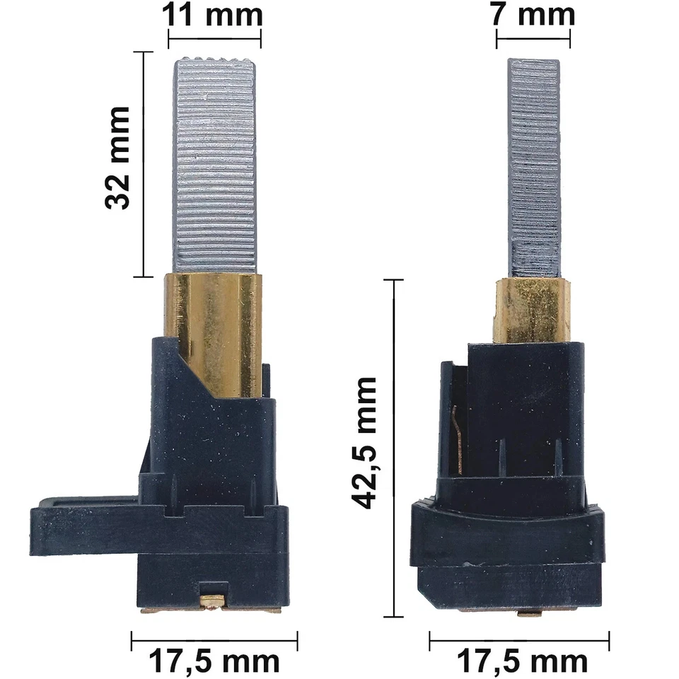 TOOLDADDY Kohlebürsten für Dyson DC32, DC33 Staubsauger