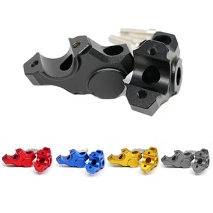 For YAMAHA MT-09 FZ09 2015-2020 XSR900 2017-2020 CNC Height Riser Handlebar Clip - Picture 1 of 15
