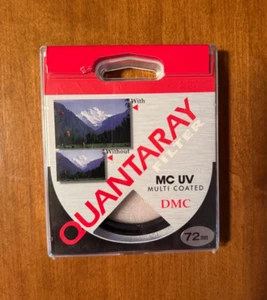 QUANTARAY MULTI-COATED UV LENS FILTER - 72mm - NEW - Picture 1 of 1