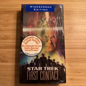 Star Trek: First Contact -Widescreen (VHS, 1996) Brand New, Factory Sealed - Bild 1 von 5