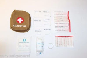 Erste-Hilfe-Kit Notfall Medizinisches Überleben Tasche Überleben Rucksack Zuhause braun - Bild 1 von 1