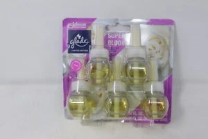 Glade Plug-Ins Duftöl Lufterfrischer Nachfüllpackungen, Super Bloom, 0,67 oz, 5 Stück - Bild 1 von 4