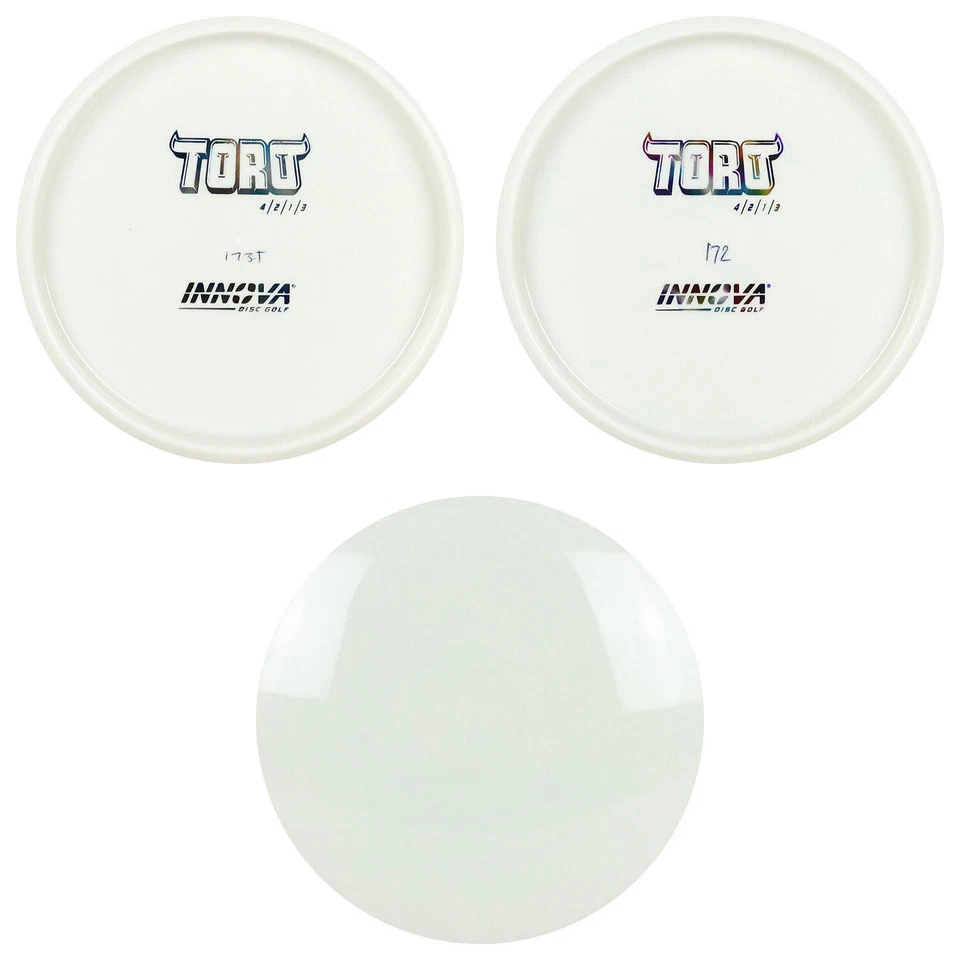 Innova Disc Golf Star Toro All White Bottom Stamp Midrange 4/2/1/3 - Choose Sta - Image 1 of 1