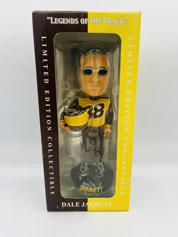 Dale Jarrett Legends Of The Track Bobblehead #88 UPS NASCAR Forever Collectibles Cover