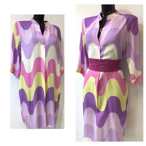 ABITO dress abito da vacanza abito estivo moda donna abbigliamento oversize morbido 🙂 NUOVO - Foto 1 di 6