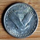 ETATS-UNIS - Monnaie One silver quarter dollar américain LIBERTY 1918 / US COIN
