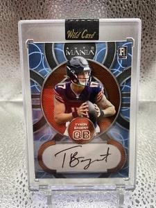 2023 Wildcard Auto Mania TYSON BAGENT Auto 3/3 - Picture 1 of 2