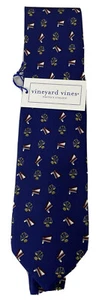 Vineyard Vines Custom Collection 100% Silk Tie Cohn Lifland et al 90 Years - Picture 1 of 6