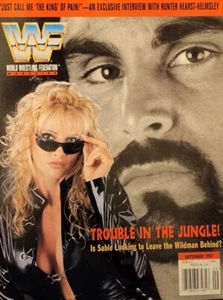 WWF Magazin 1997 September Marc Mero Sable mit Sabel Poster & Karten E - Bild 1 von 12