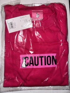 #FR2 Fxxking Rabbits Size Medium Caution LIMITED EDITION 2018 HARAJUKU T-SHIRT - Picture 1 of 3