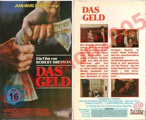 VHS DAS GELD (1983) Christian Patey Sylvie von den Elsen Robert Bresson VCL - Foto 1 di 1