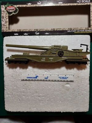 MODEL POWER #99163 US ARMY BIG CANNON CAR - Image 1 of 4