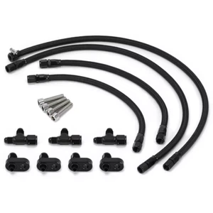 For LSX LS1 LS2 LS6 LM7 LS Steam Vent Hose Kit Coolant Crossover Pipe 4AN Hose - Picture 1 of 10