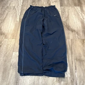 Vintage Nike Track Athletic Baggy Side Stripe Y2K Pants Mens Size L Basketball - Picture 1 of 4