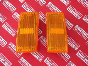 1970 1971 1972 1973 1974 Toyota Corolla KE25 TE25 TE27 Tail Lights Reflectors - Picture 1 of 14