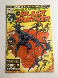 Vintage Comic: Jungle Action #8 - Black Panther - 1st app: Malice Marvel 1974 - Picture 1 of 10