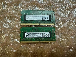 Micron 16GB KIT 2 x 8GB PC4-2400T RAM Memory MTA8ATF1G64HZ-2G3H1 Laptop RAM - Picture 1 of 2