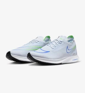 Nike ZoomX Streakfly Grey Green Racer Blue DJ6566-006 Running Sample Men 4 New - Picture 1 of 6