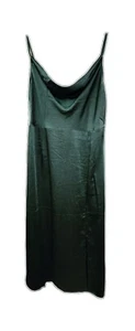 Capuffy Women's Drape Neck Formal Slip Dresses Cocktail Party Dress XL - Picture 1 of 7