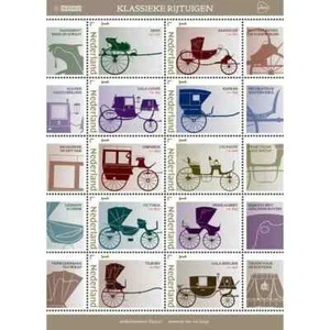 NETHERLANDS 2025 CLASSIC CARRIAGES SHEET MNH - Picture 1 of 1