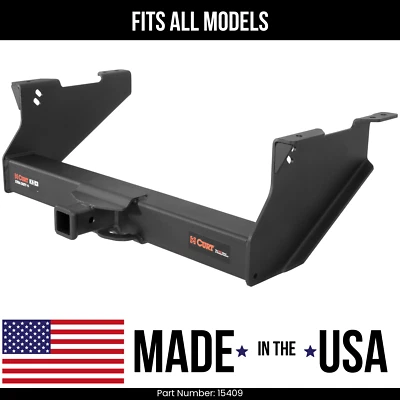 Сцепное устройство для прицепа Ram 3500 2013-2013 годов выпуска подходит для всех буксировочных приемников Curt 15409 2 дюйма класс 5 - Изображение 1 из 4