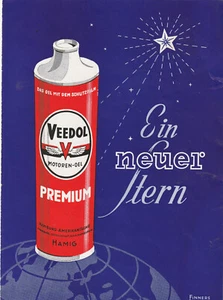Aceite de motor VEEDOL 2 x folleto antiguo - Imagen 1 de 8