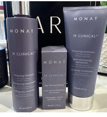 MONAT IR INTENSE REPAIR CLINICAL SYSTEM  Shampoo, Conditioner, Serum New🙌🏽 - Image 1 of 2