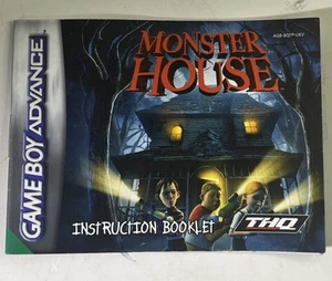 Monster House (Nintendo Game Boy Advance, 2006) SOLO libretto istruzioni - Foto 1 di 2