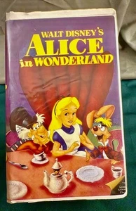 Alice in Wonderland | Disney Black Diamond VHS #036 | Vintage Classic | FreeSHIP - Picture 1 of 3