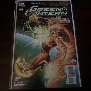 Green Lantern #40 Philip Tan/Jonathan Glapion Cubierta (DC Comics mayo 2009) En muy buen estado casi nuevo - Imagen 1 de 6