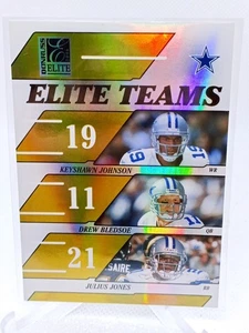 2006  Keyshawn Johnson, Drew Bledsoe, Jones Donruss Elite Teams Gold #/250  - Picture 1 of 1