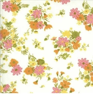 A Blooming Bunch By Maureen McCormick For Moda - 2 yds Cloud Bouquets #40042-11 - Picture 1 of 4