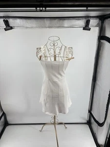 Aritzia Sunday Best weißes Minikleid mit Rüschen und Trägern Größe XS - Bild 1 von 9