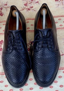 Lloyd- He.-Schuh , Easy Going , Gr. 43/9 , schwarz, gepflochten - Bild 1 von 3