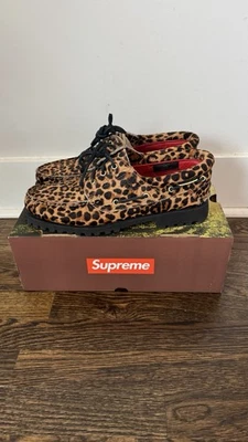 Timberland Classic 3-Eye Lug Supreme Cheetah Size 12 Men’s Boat Shoes - Image 1 of 4