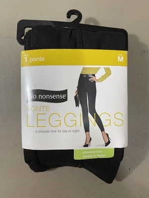 Без излишеств черный понте польский вид леггинсы пинтак черный размер средний M 8-10 новый с Ярлыками - Изображение 1 из 2